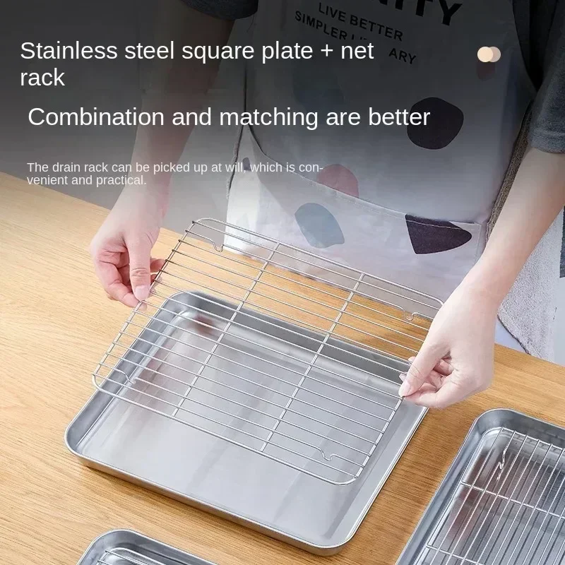 Stainless Steel Baking Pan Tra - Kitchen Baking Rack review and price