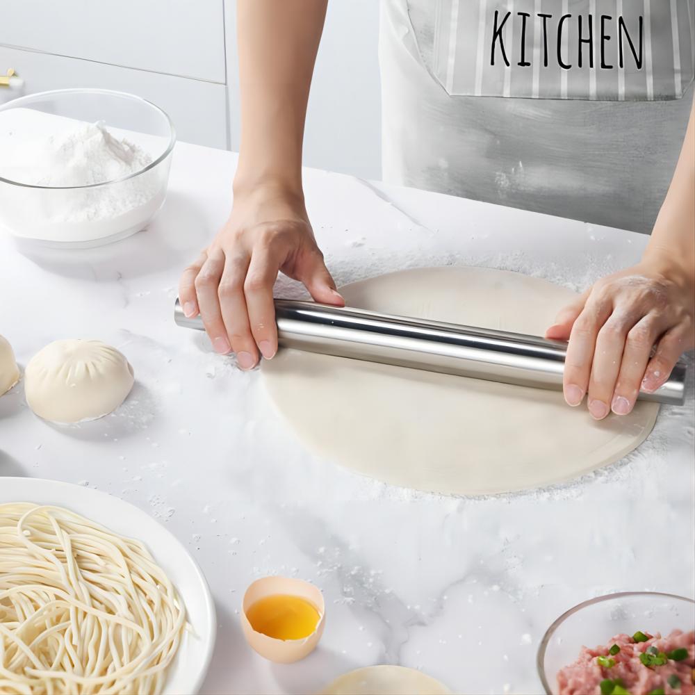 Stainless Steel Rolling Pin Ba - Kitchen Roller Baking review and price