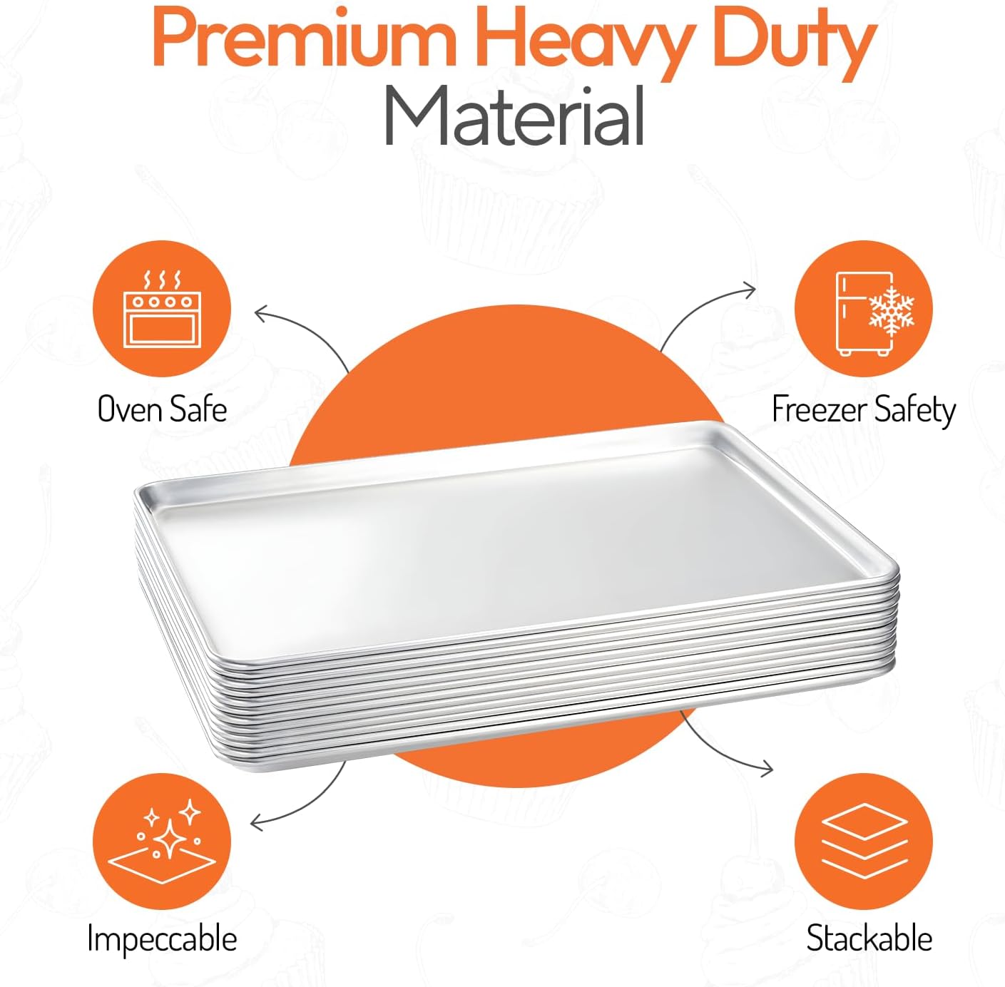 Full Size Commercial Aluminum  - Baking Kitchen Set review and price