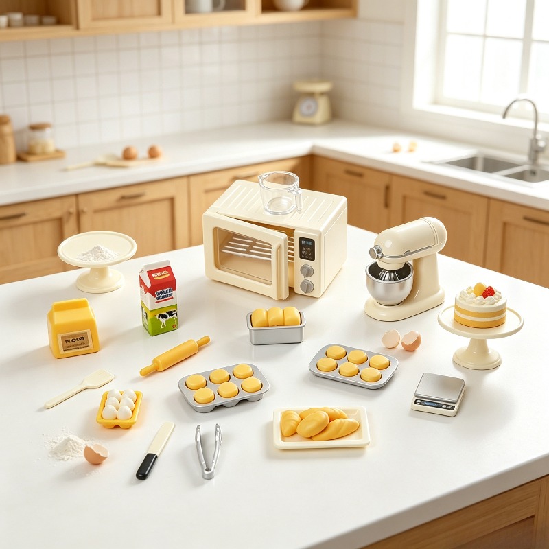 Mini Baking Time Pretend Play  - Kitchen Kids Baking Set review and price