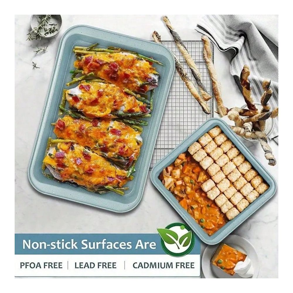 10 Piece Bakeware Set, NonStic - Baking Kitchen Set review and price