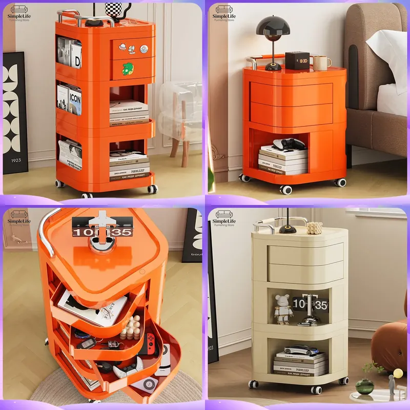 Kitchen Cart with Wheels Rolli - Kitchen Baking Cart review and price