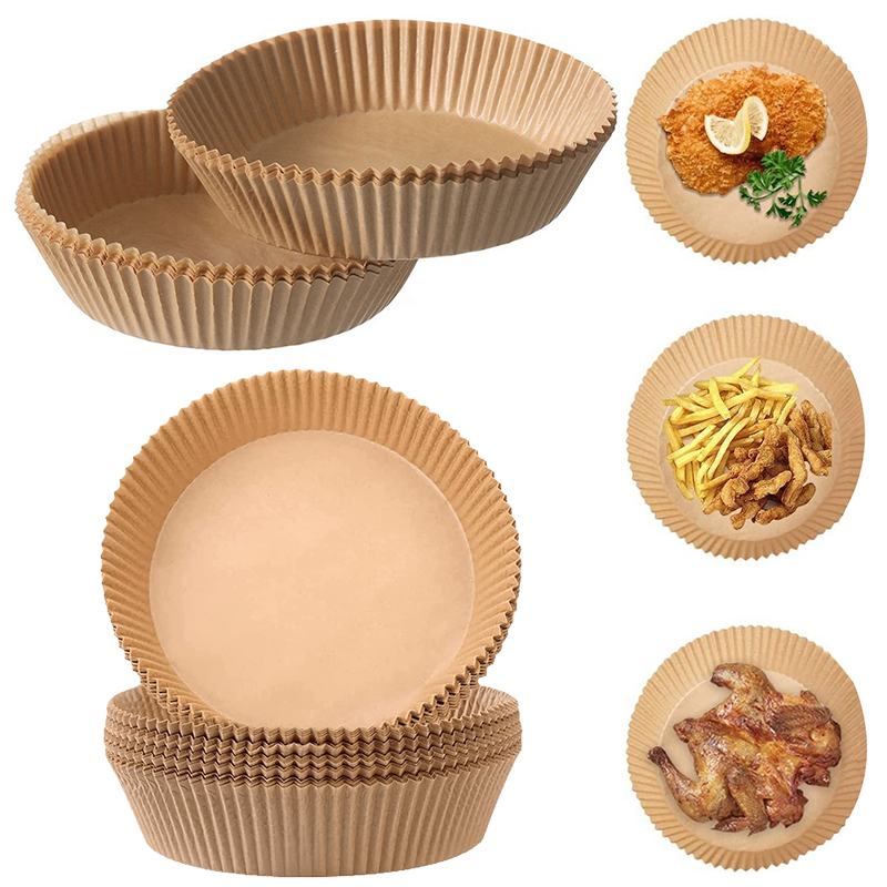 50/100PCS Air Fryer Paper Plat - Baking Kitchen Set review and price
