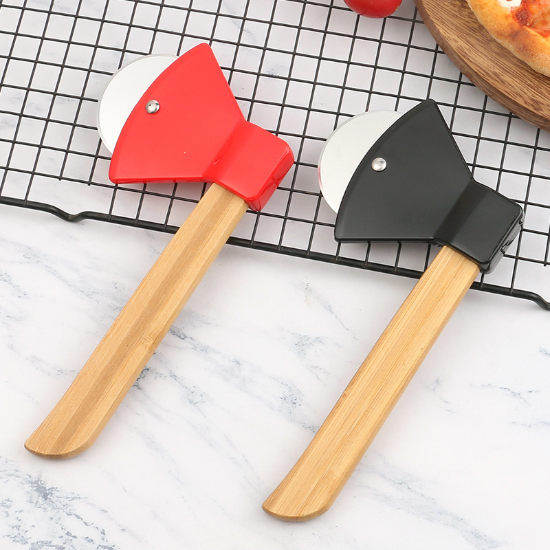 Wooden Handle Axe Shape Pizza  - Kitchen Roller Baking review and price