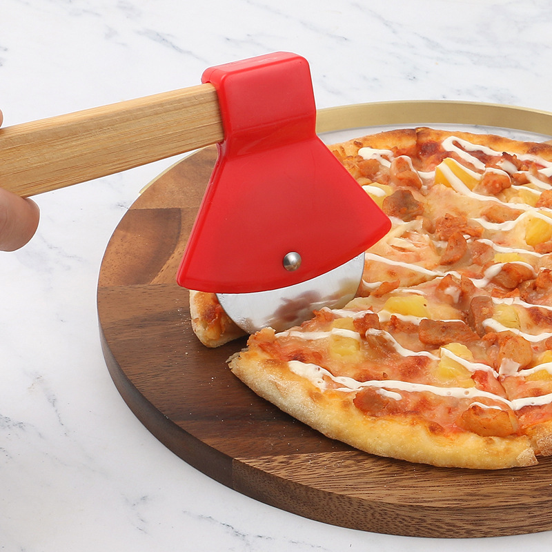 Wooden Handle Axe Shape Pizza  - Kitchen Roller Baking review and price